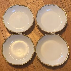 4  T&V (Tressemanes & Vogt) Limoges porcelain bowls